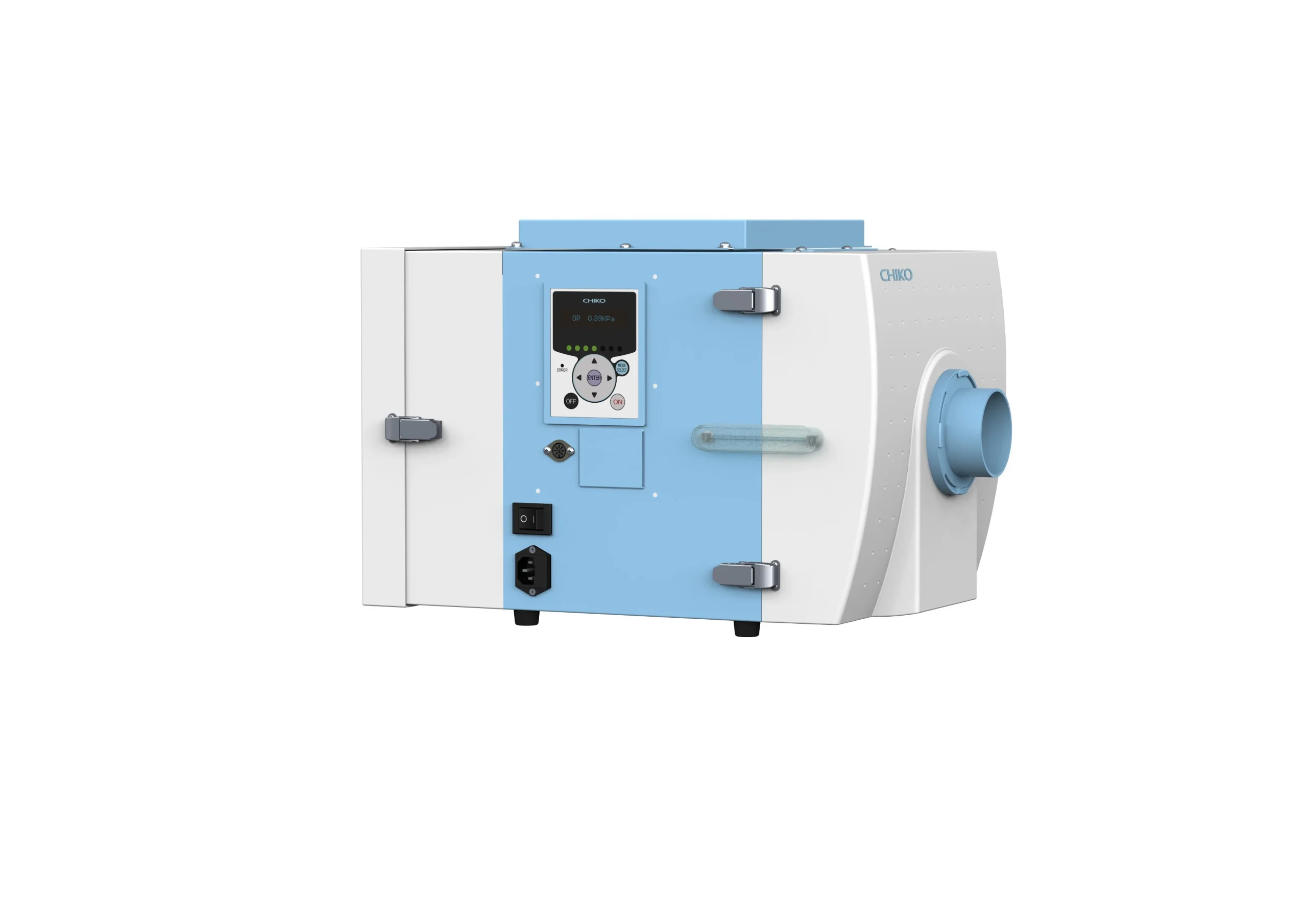 リーンルーム向け　高圧型　小型集塵機「CBA-1200AT3-HI-V1」