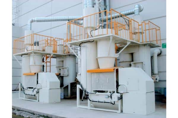 サイクロンスクラバー 湿式集塵機